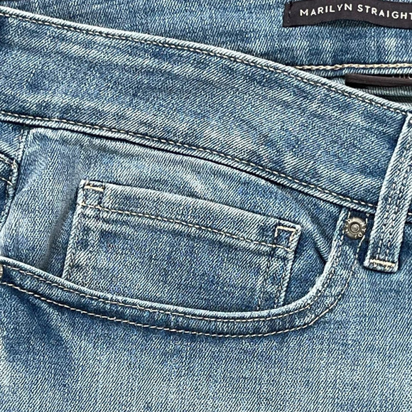 NYDJ NWT Marilyn Straight Ankle Jeans in Easley Plus Size 22W - Picture 8 of 16